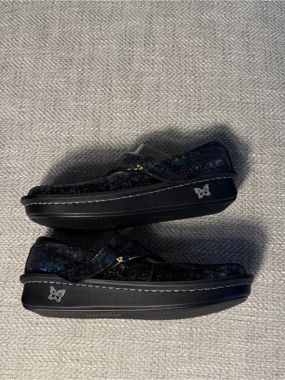 Alegria Blue Multi Mary Jane Comfort Shoe